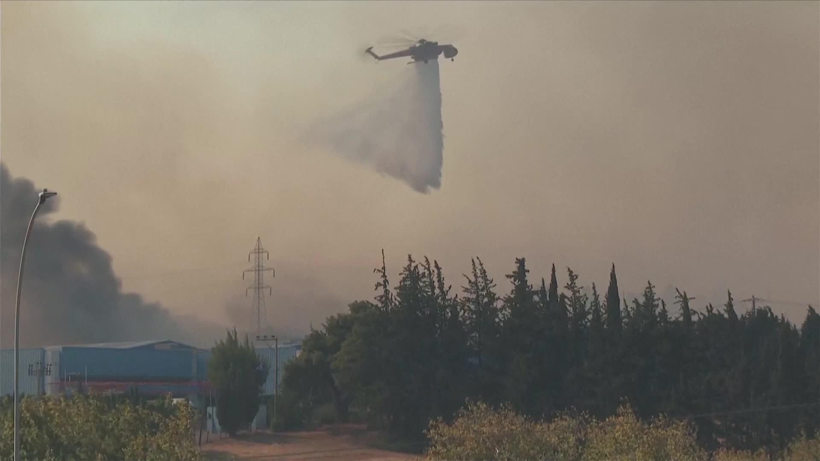 S012-GRECIA INCENDIO FOTESTAL REGIÓN ATTICA