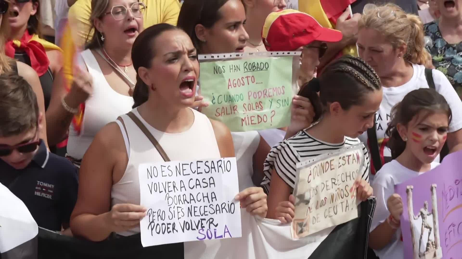 va marcha y sentada en ceuta