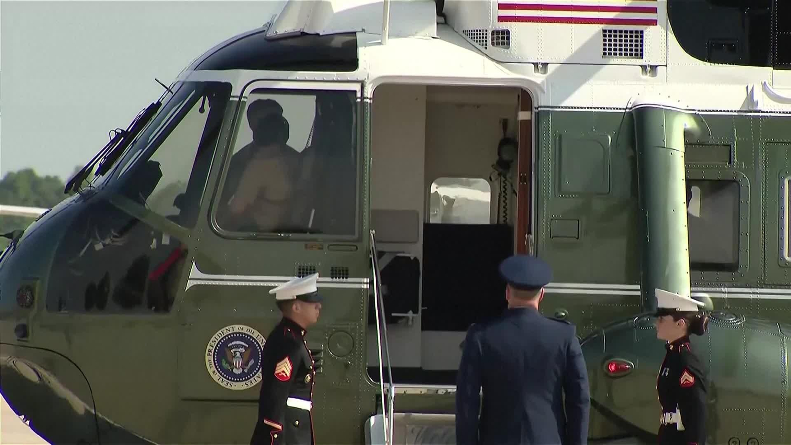 X050-EEUU TRUMP VIAJA CEREMONIA SOLDADOS FALLECIDOS IRAN
