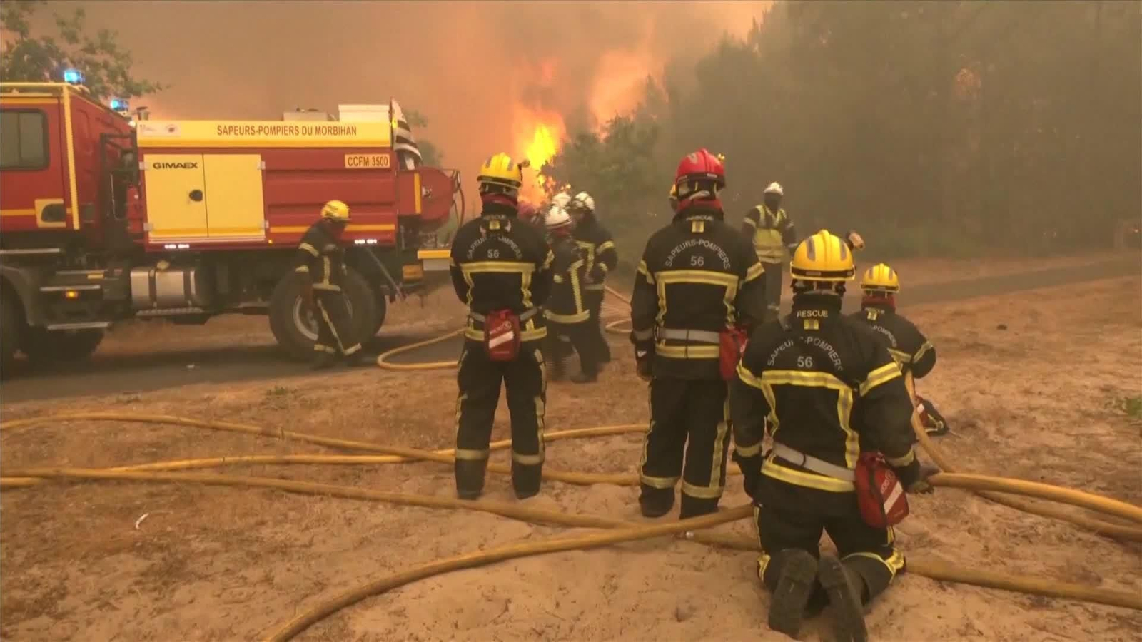 V073-FRANCIA INCENDIO SUROESTE