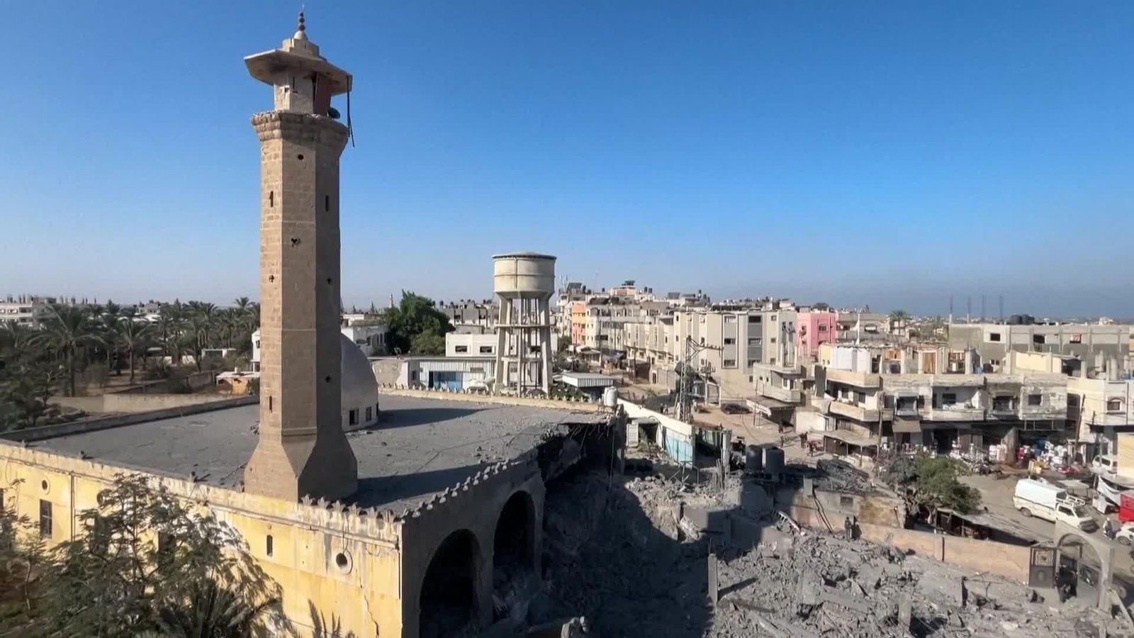 M058-GAZA ATAQUE MEZQUITA ISRAEL