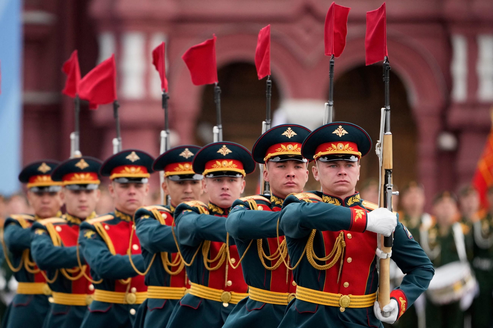 Desfile militar en Moscú