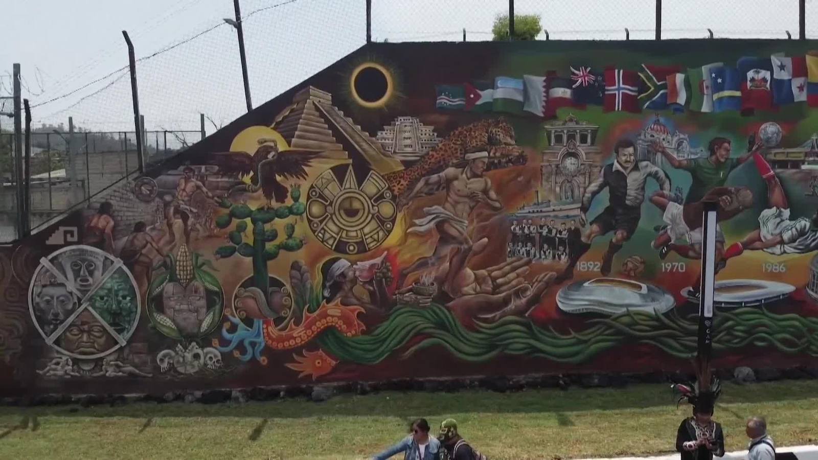 va mexico record mural copa del mundo