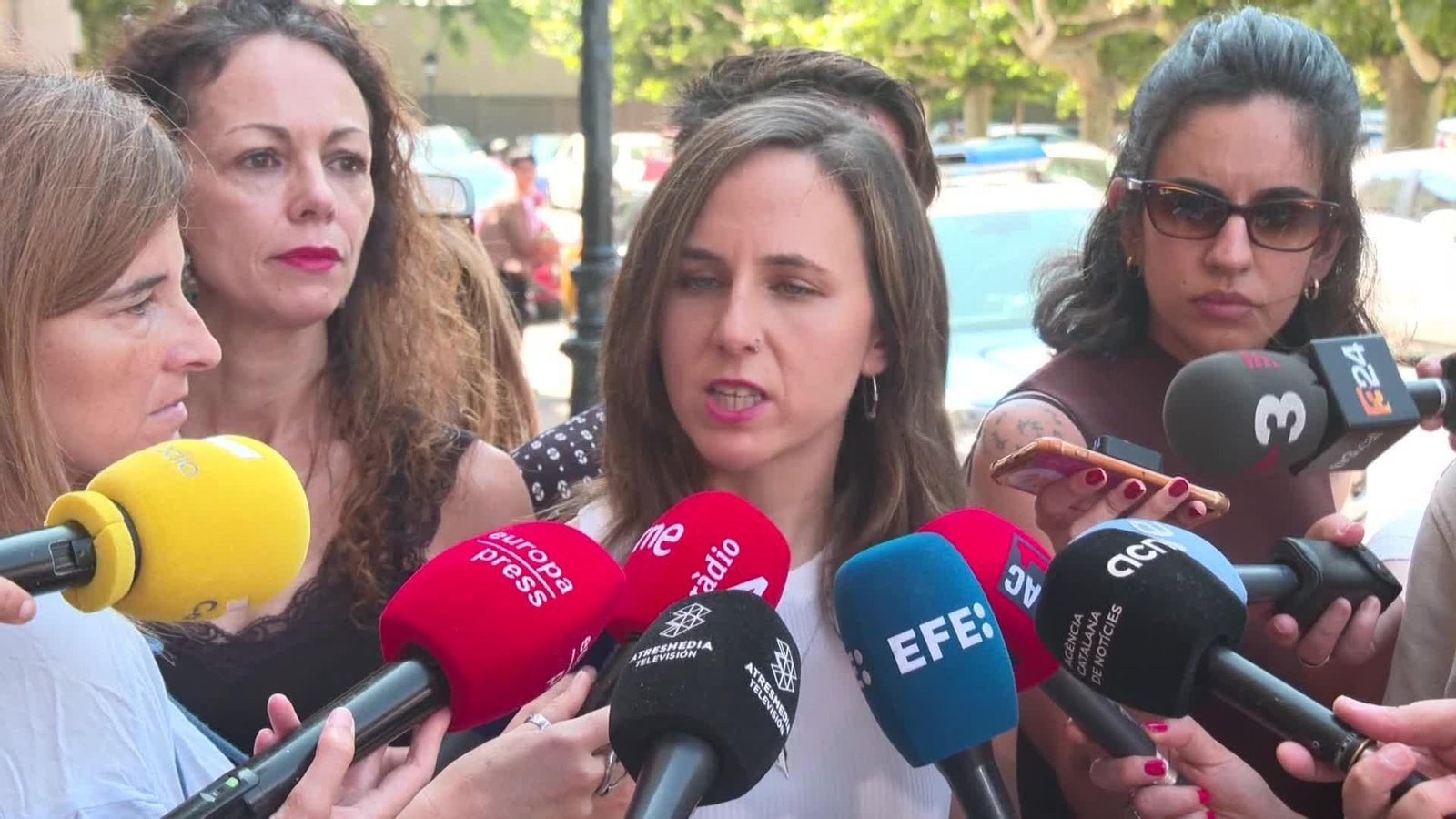 Ione Belarra pide "democratizar" las fuerzas de seguridad del Estado tras la querella del SUP