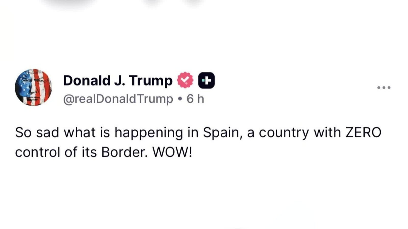 va trump sobre ceuta