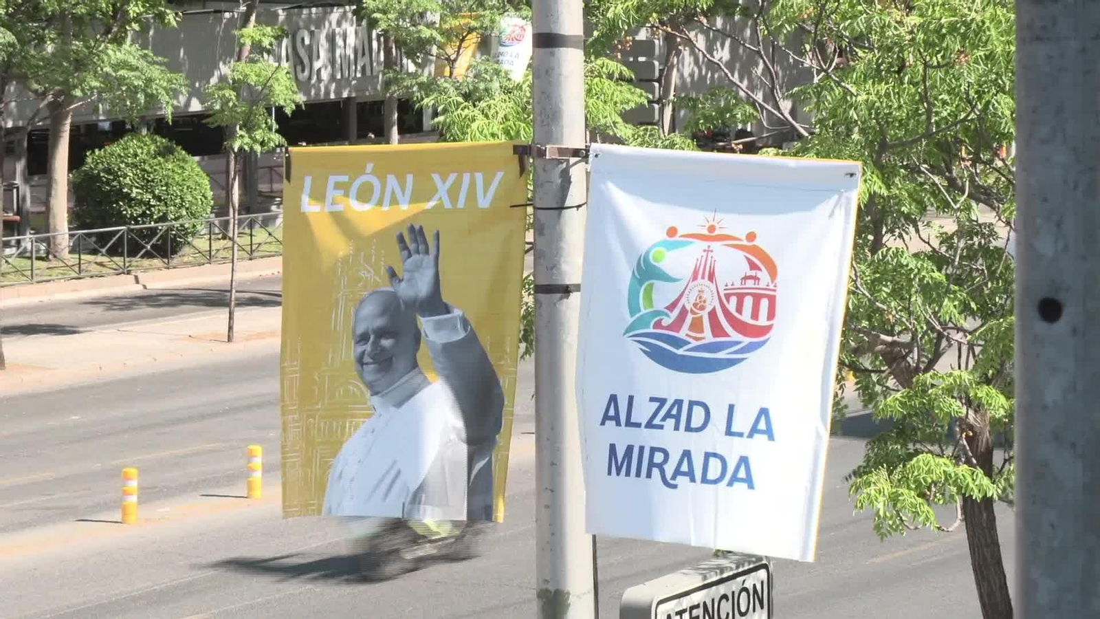 D034-MADRID PREPARATIVOS VISITA PAPA