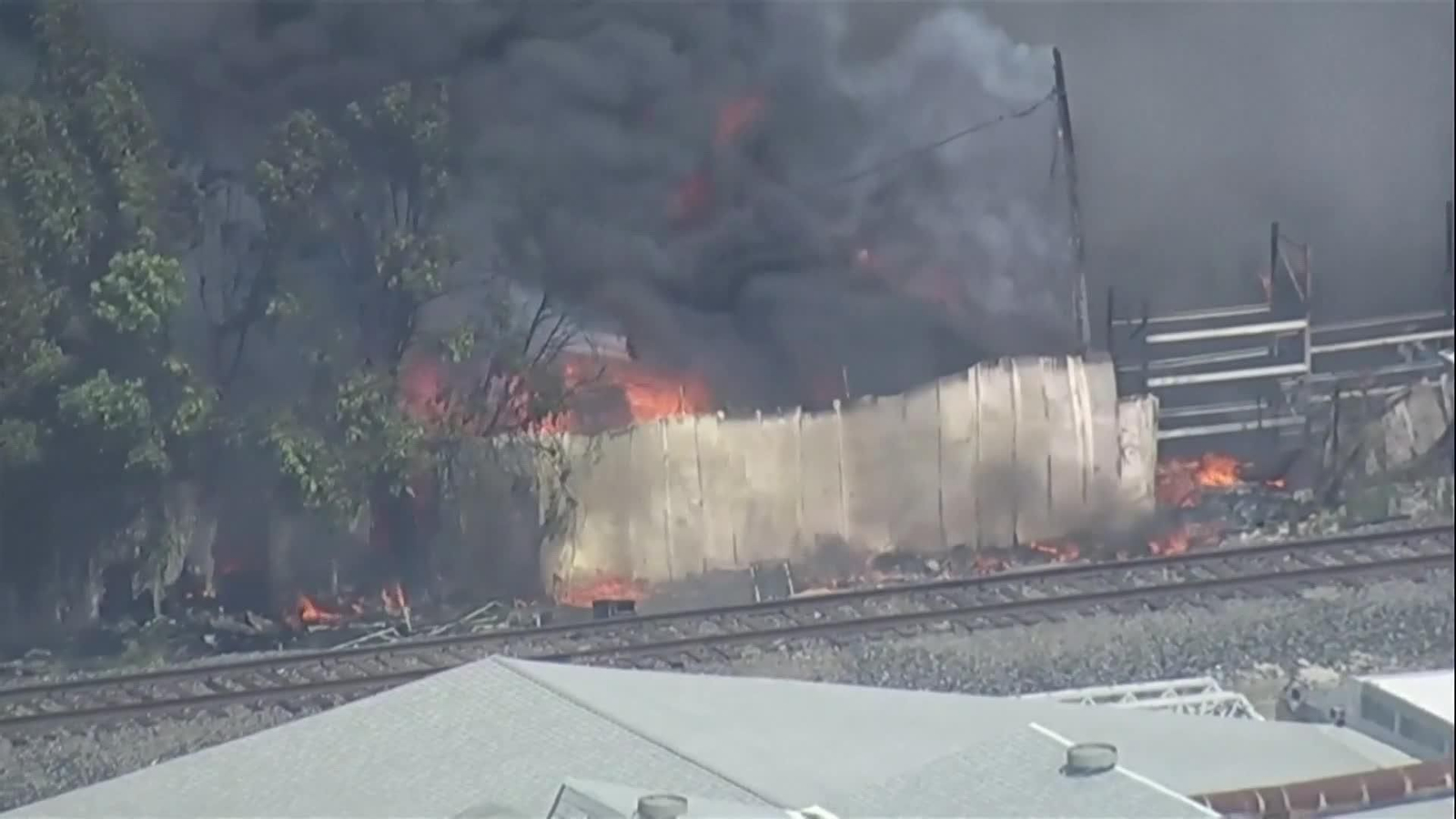 va california incendio