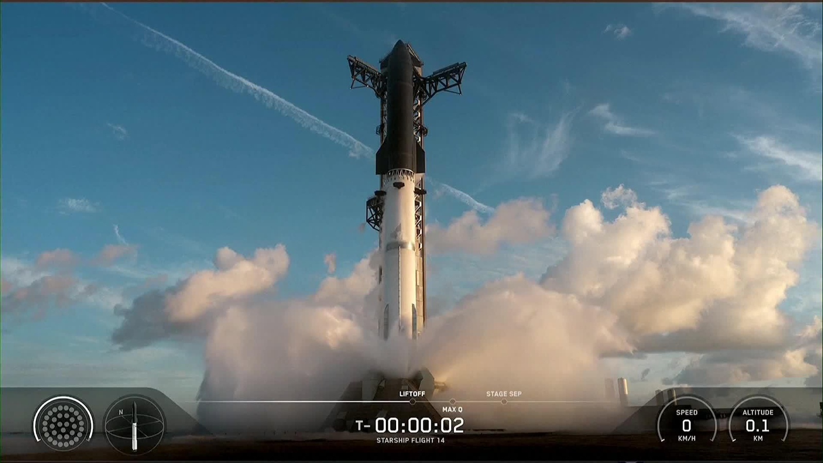 L078-EEUU LANZAMIENTO ORBITAL DEL SPACESHIP