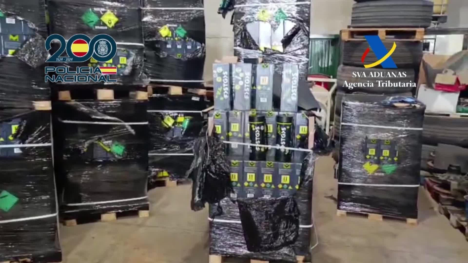 V012-IMAGENES POLICIA CONTRABANDO TABACO Y GAS V012-IMAGENES POLICIA CONTRABANDO TABACO Y GAS