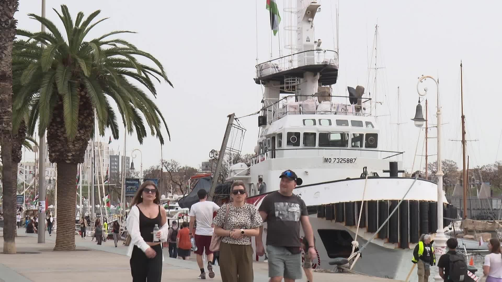 S029-BARCELONA PREPARATIVOS NUEVA FLOTILLA A GAZA MIL ACTIVISTAS