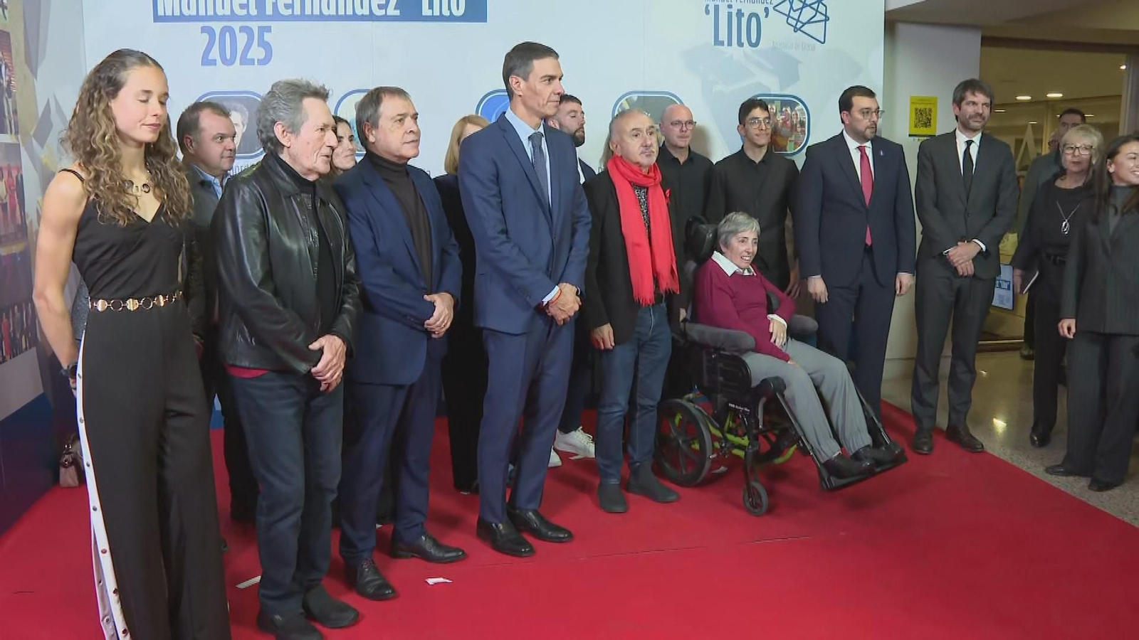 Pedro Sánchez en los Premios Anastasio de Gracia