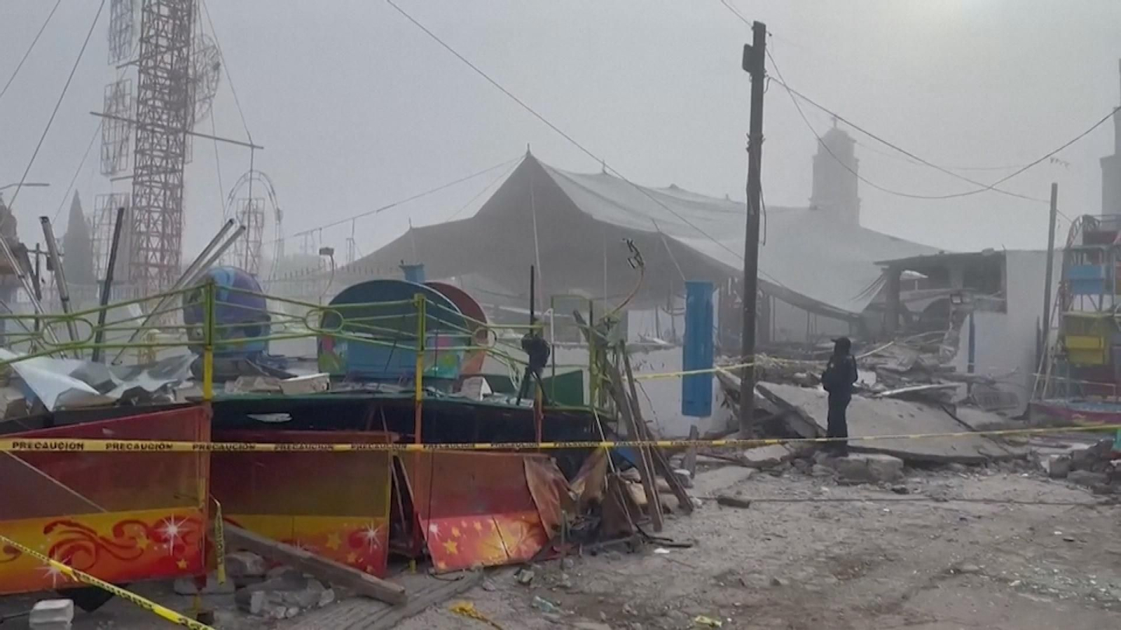 Al menos 10 muertos por una explosión de fuegos artificiales durante una misa en México