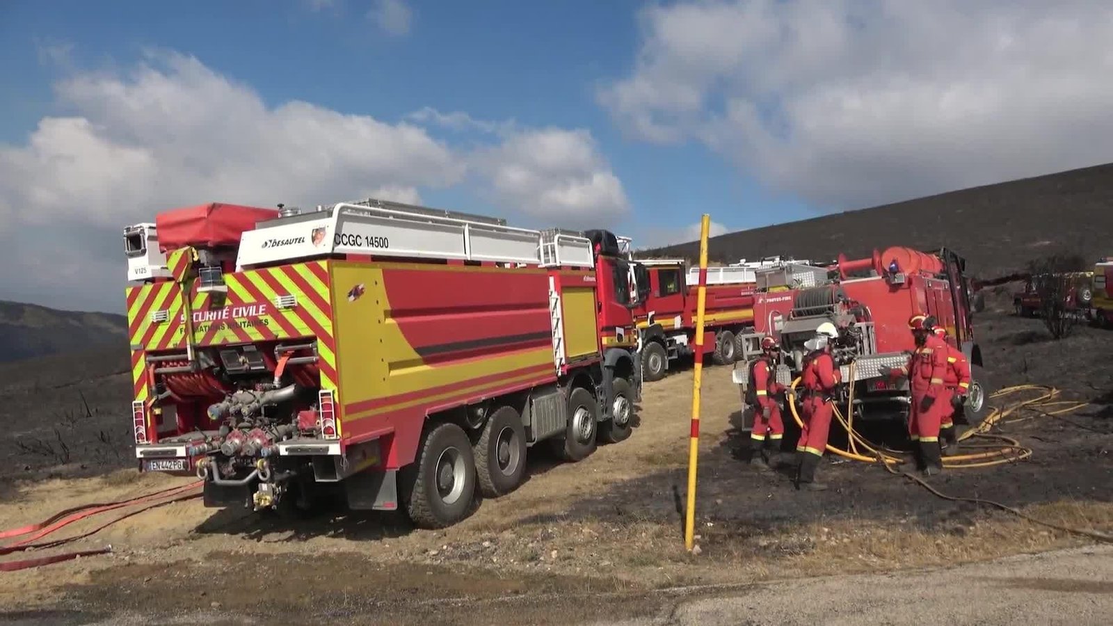 J023-IMAGENES UME BOMBEROS FRANCESES PORTO
