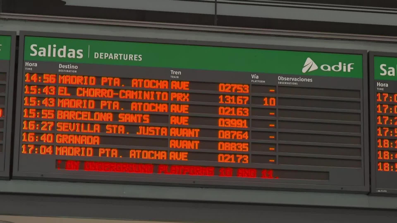 L038-MALAGA AFECTADOS ESTACION MARIA ZAMBRANO