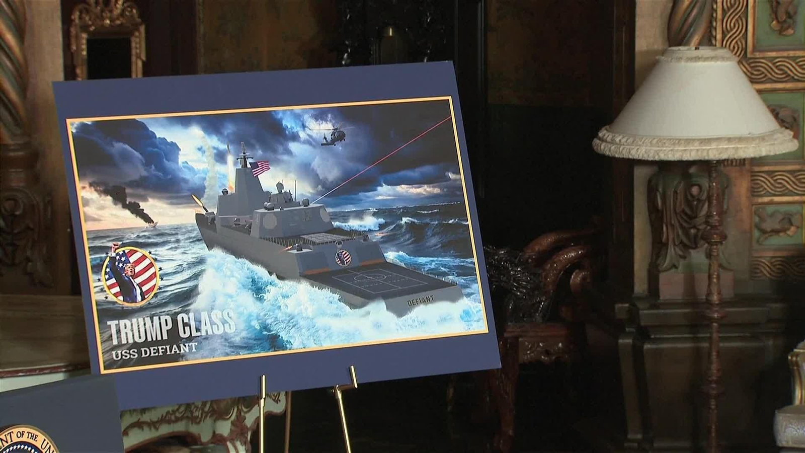 M007-EEUU TRUMP PLAN BUQUES DE GUERRA