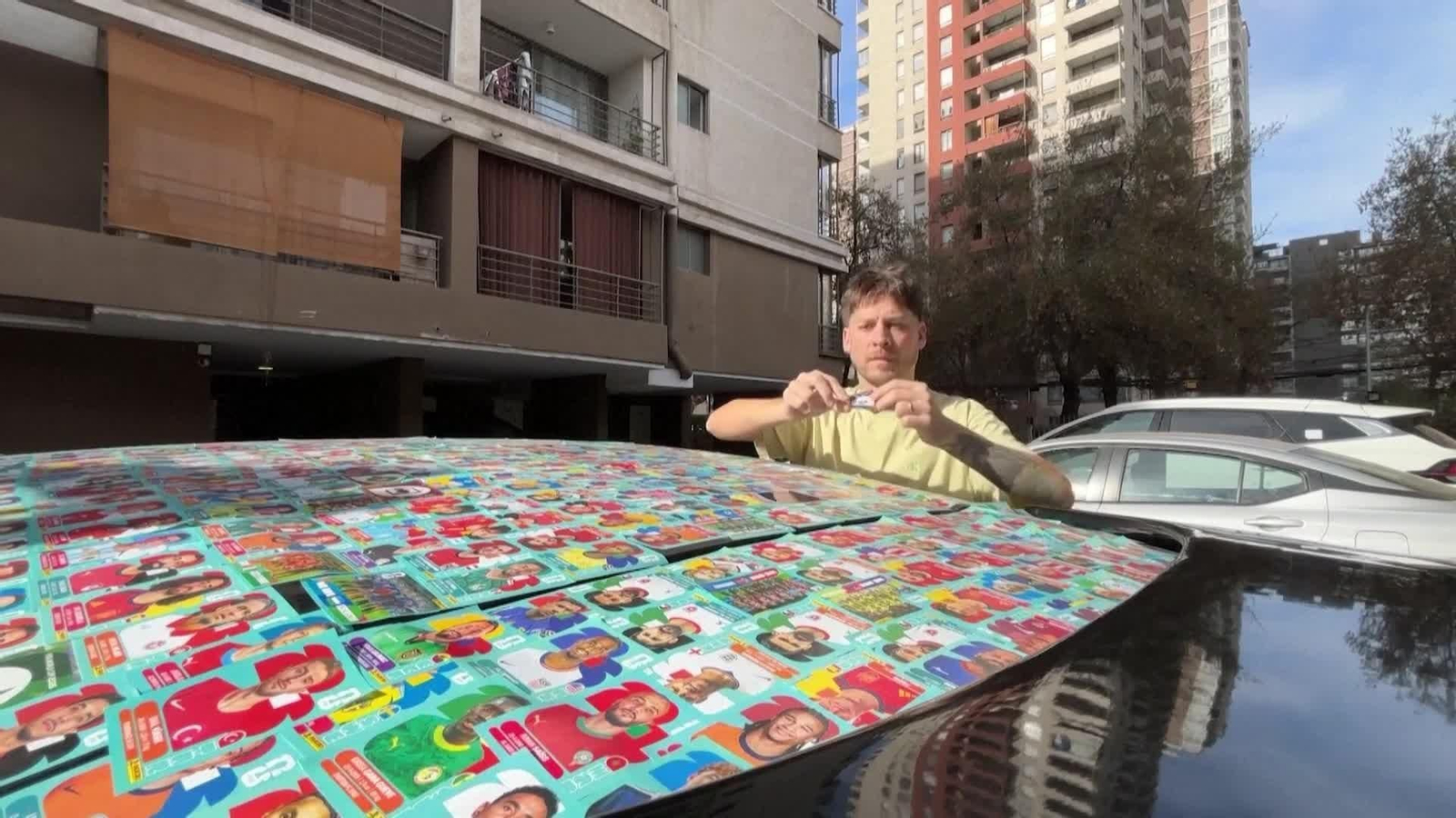 va coche cromos panini