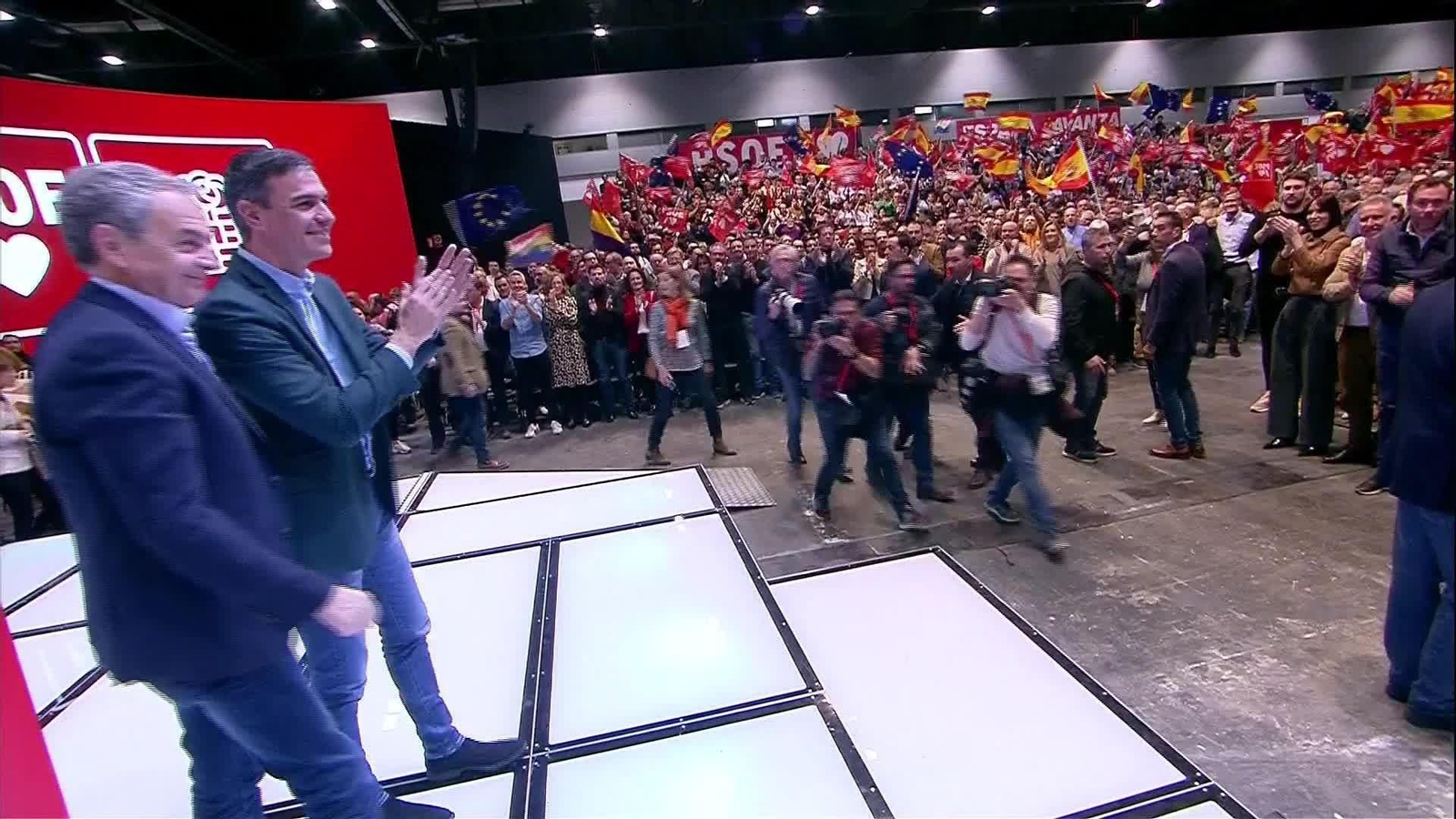 M056-EDI MADRID REACCIONES ZAPATERO PLUS ULTRA