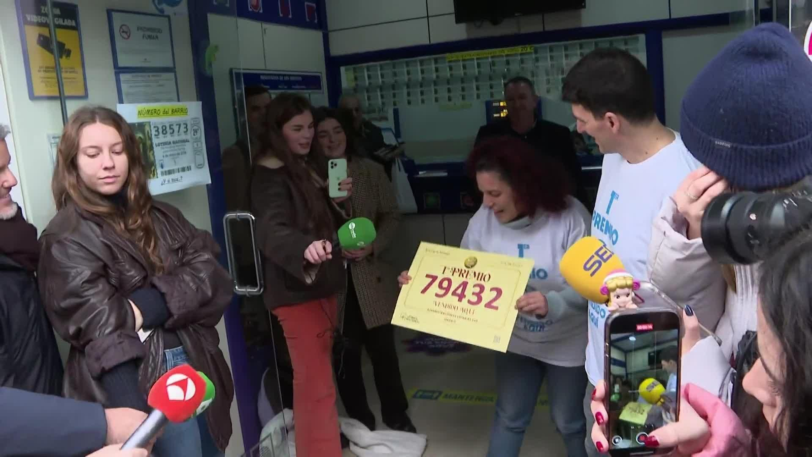 79.432, el Gordo de Navidad repartido en la provincia de León