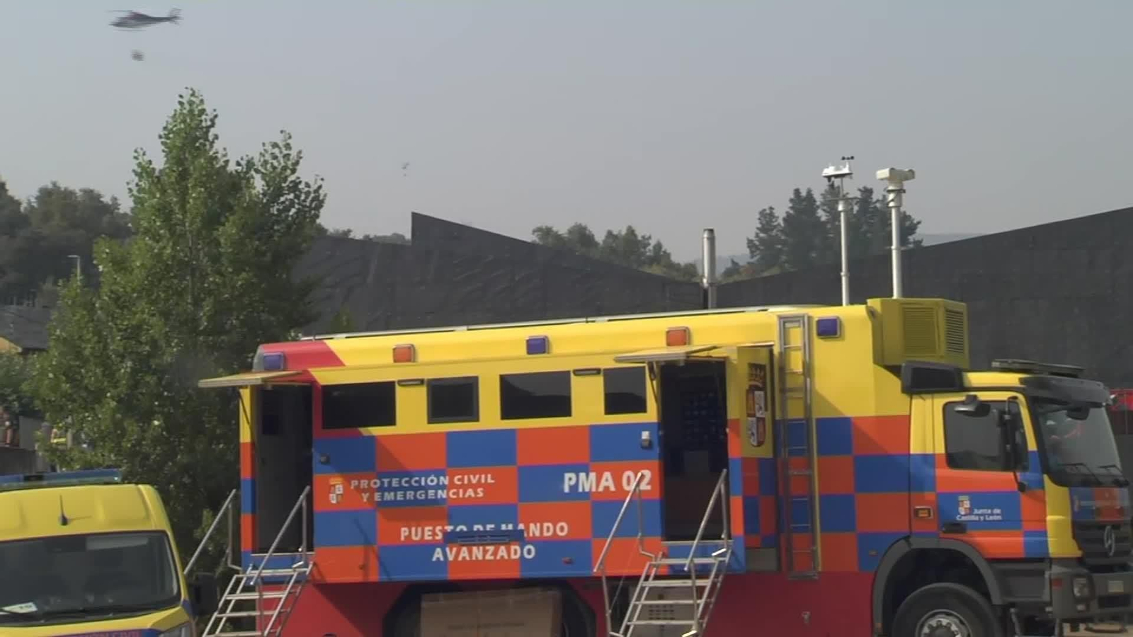 L042-LEON NUEVAS IMAGENES INCENDIO LAS MEDULAS