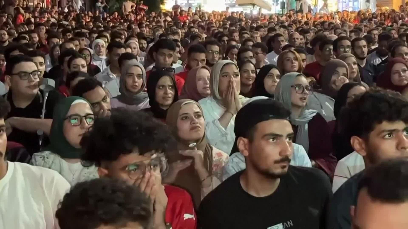 va postpartido argentina-egipto