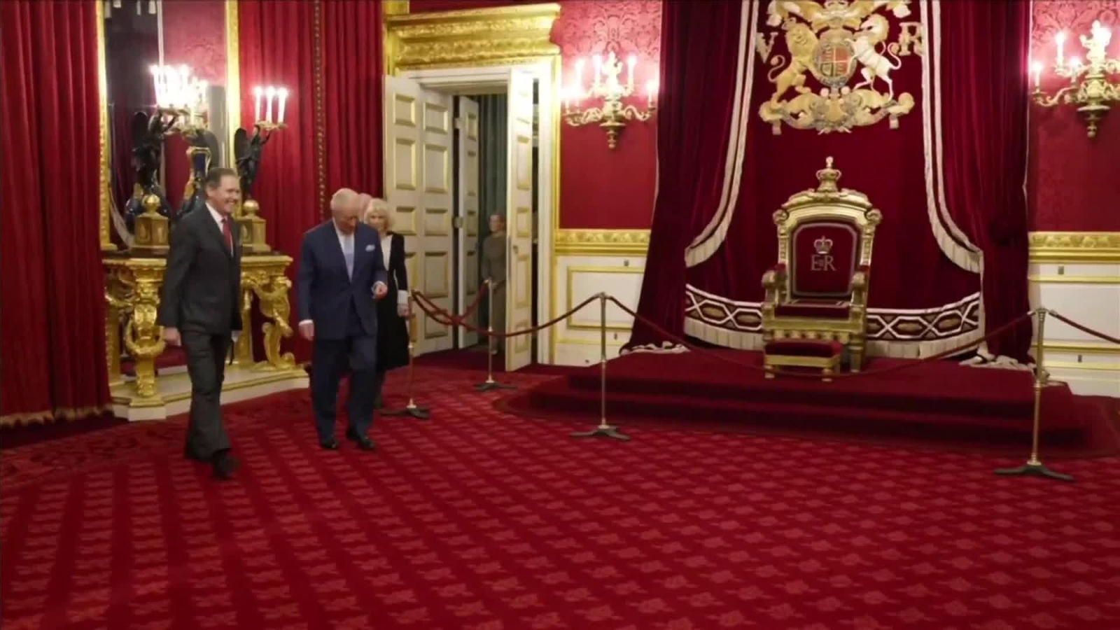 X006-RU RECEPCIÓN DEL REY CARLOS III A EMPLEADOS