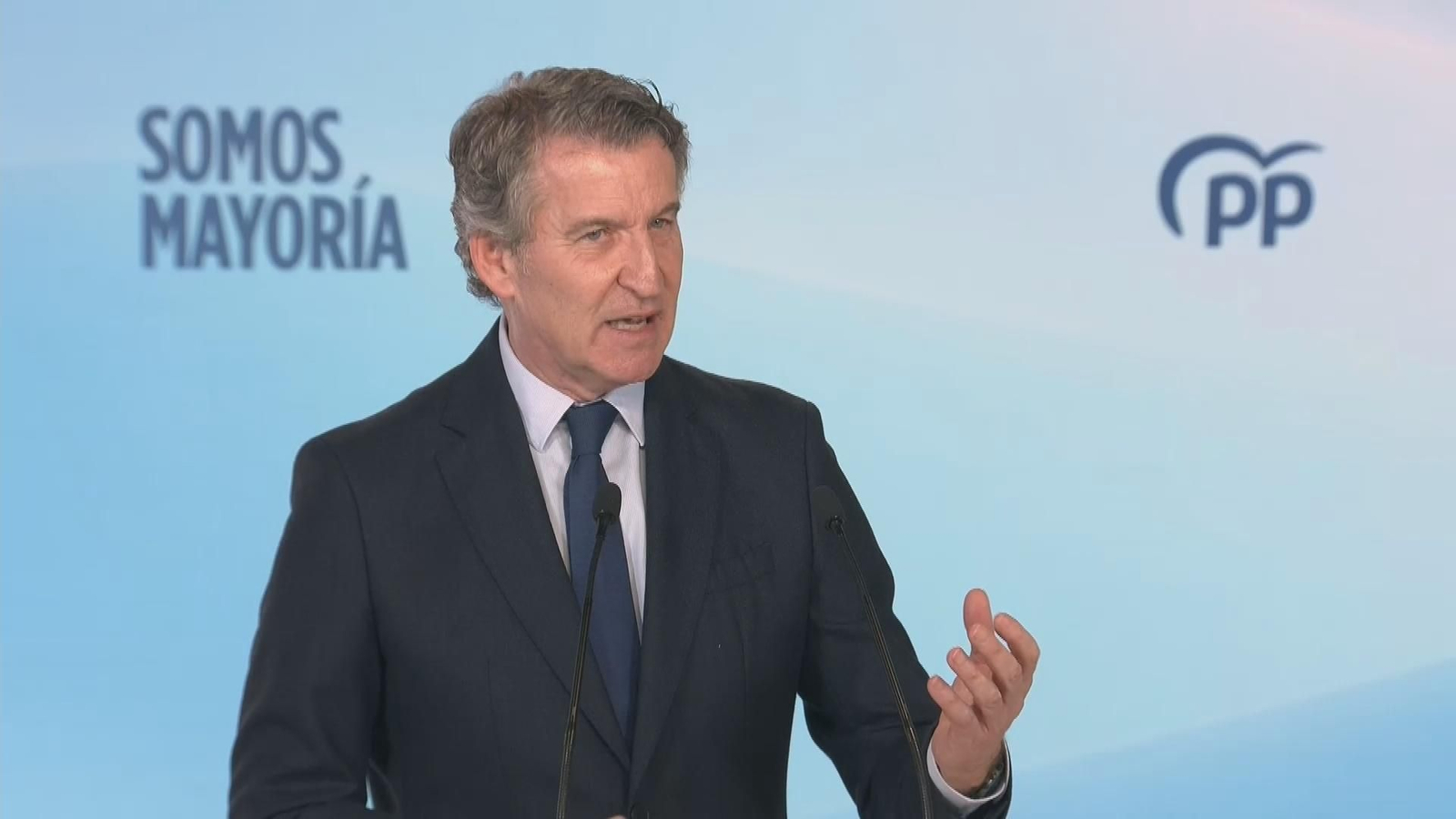 Feijóo tras elecciones en Extremadura