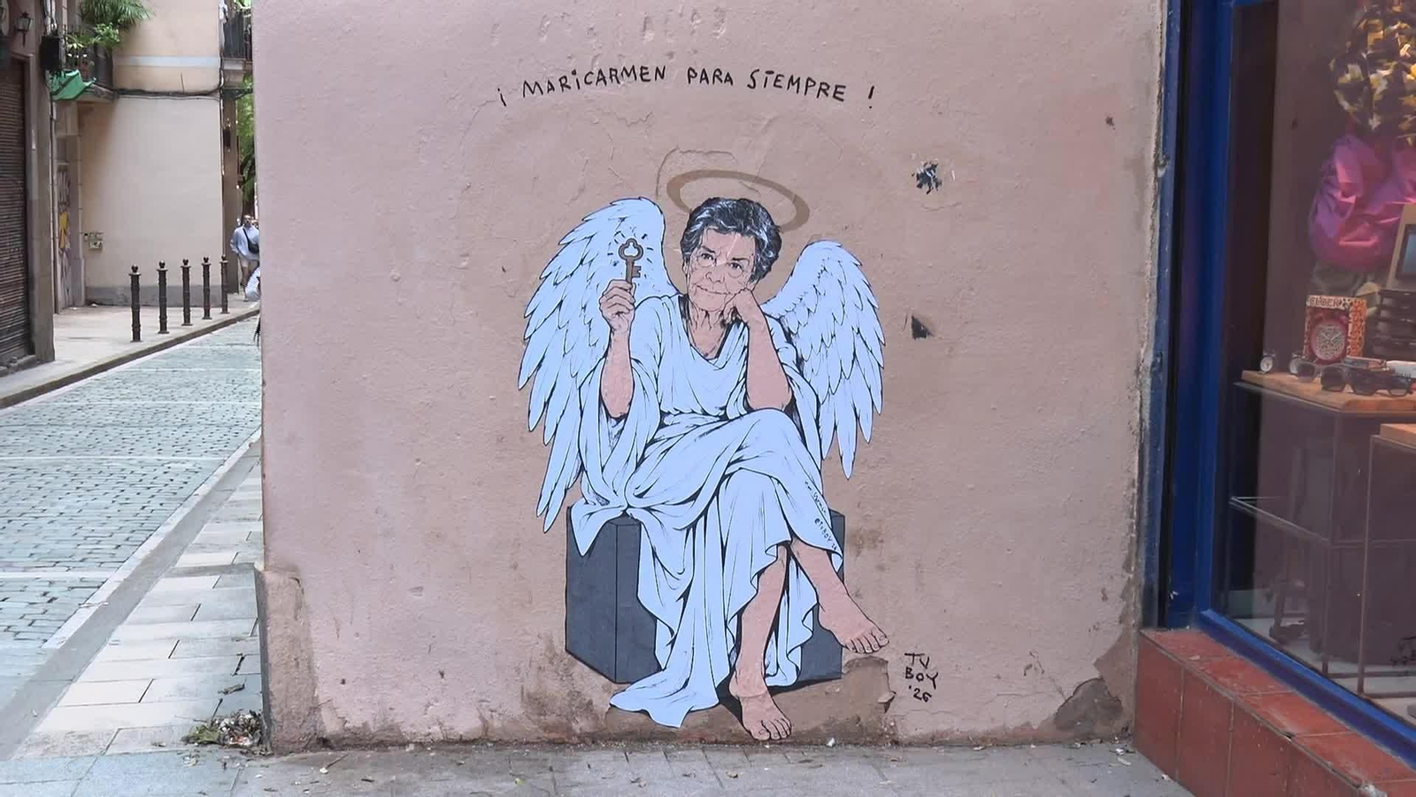 J086-BARCELONA MURAL HOMENAJE A MARICARMEN 2FIN