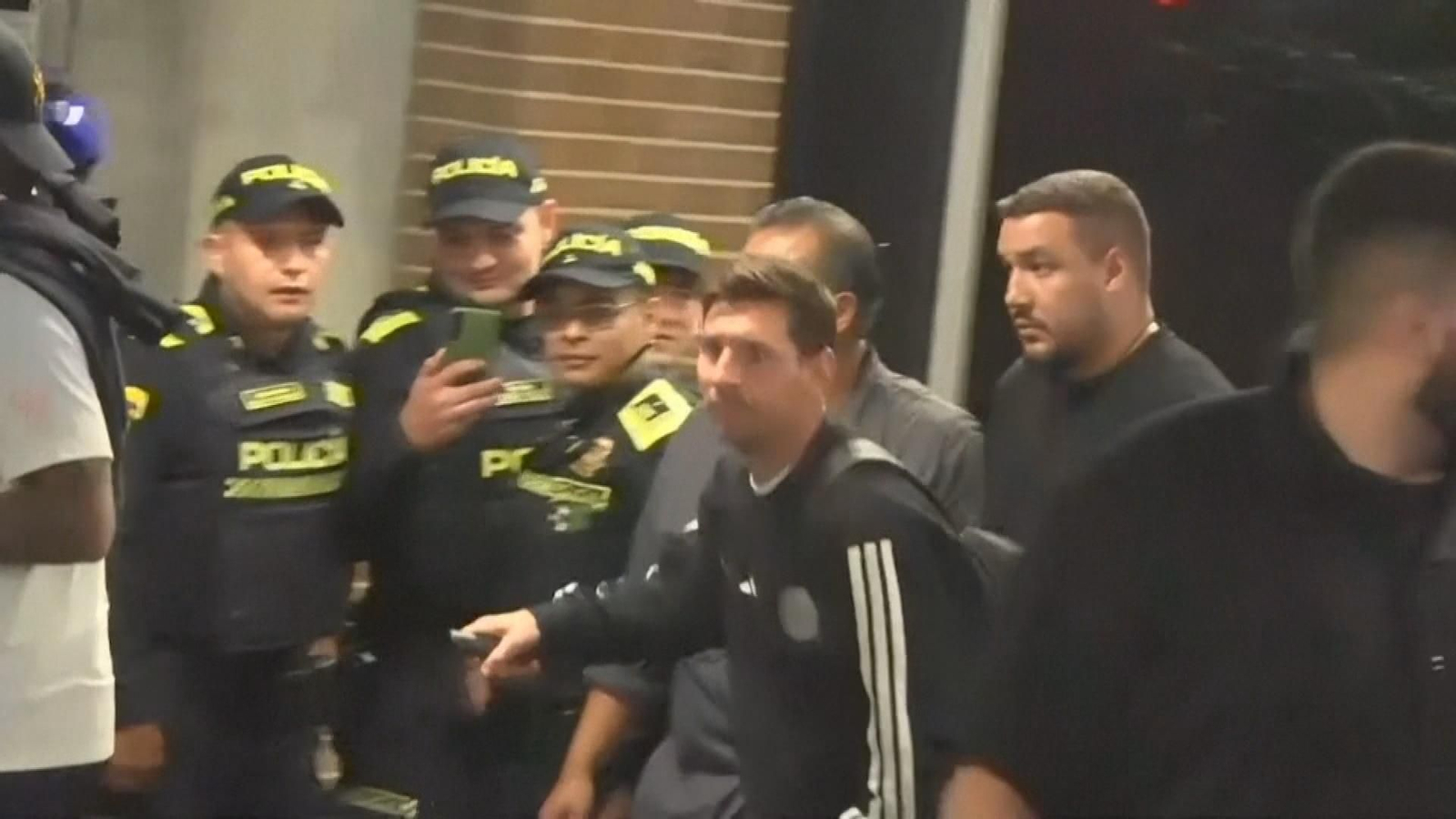 Llegada de Messi a Medellín