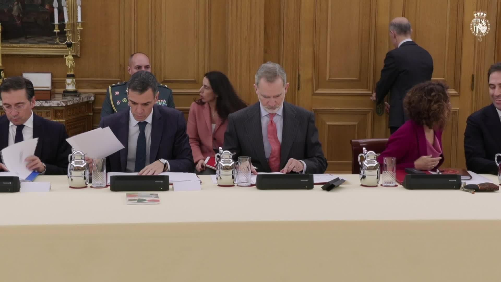 M091-MADRID REY FELIPE Y SANCHEZ CON FUNDACION CAROLINA