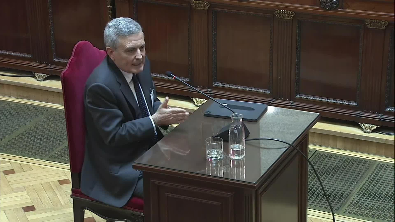 X081-MADRID PEDRO SAURA EN JUICIO MASCARILLAS