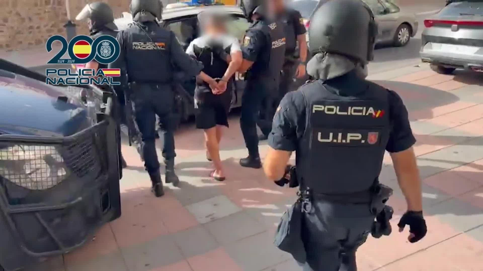 X047-CEUTA OPERACION POLICIAL EXPLOTACION MIGRANTES