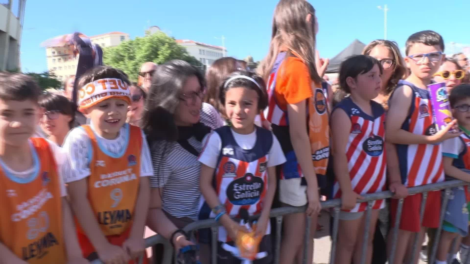 M102-A CORUÑA CELEBRACION LEYMA BASQUET ASCENSO LIGA ACB