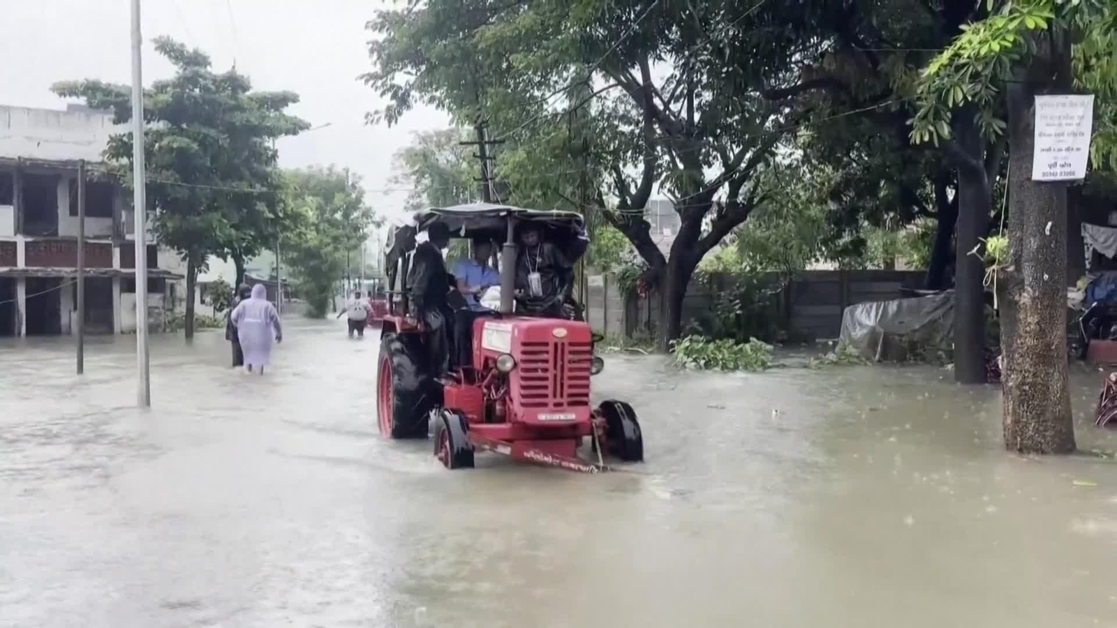 va inundaciones en la india