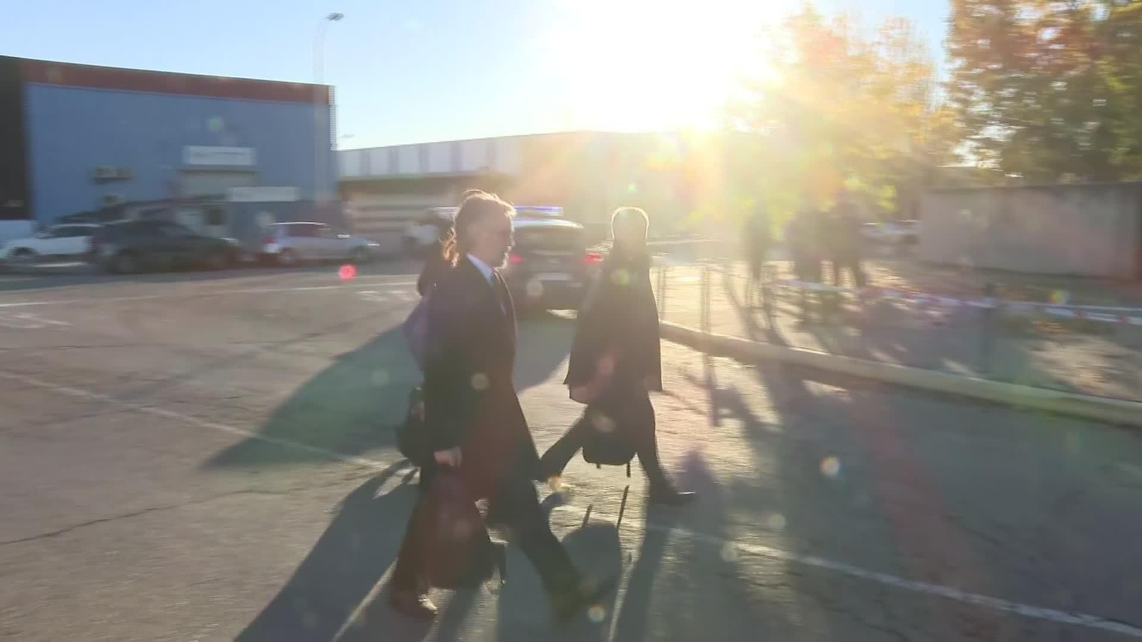 M013-MADRID LLEGADAS AUDIENCIA CLAN PUJOL