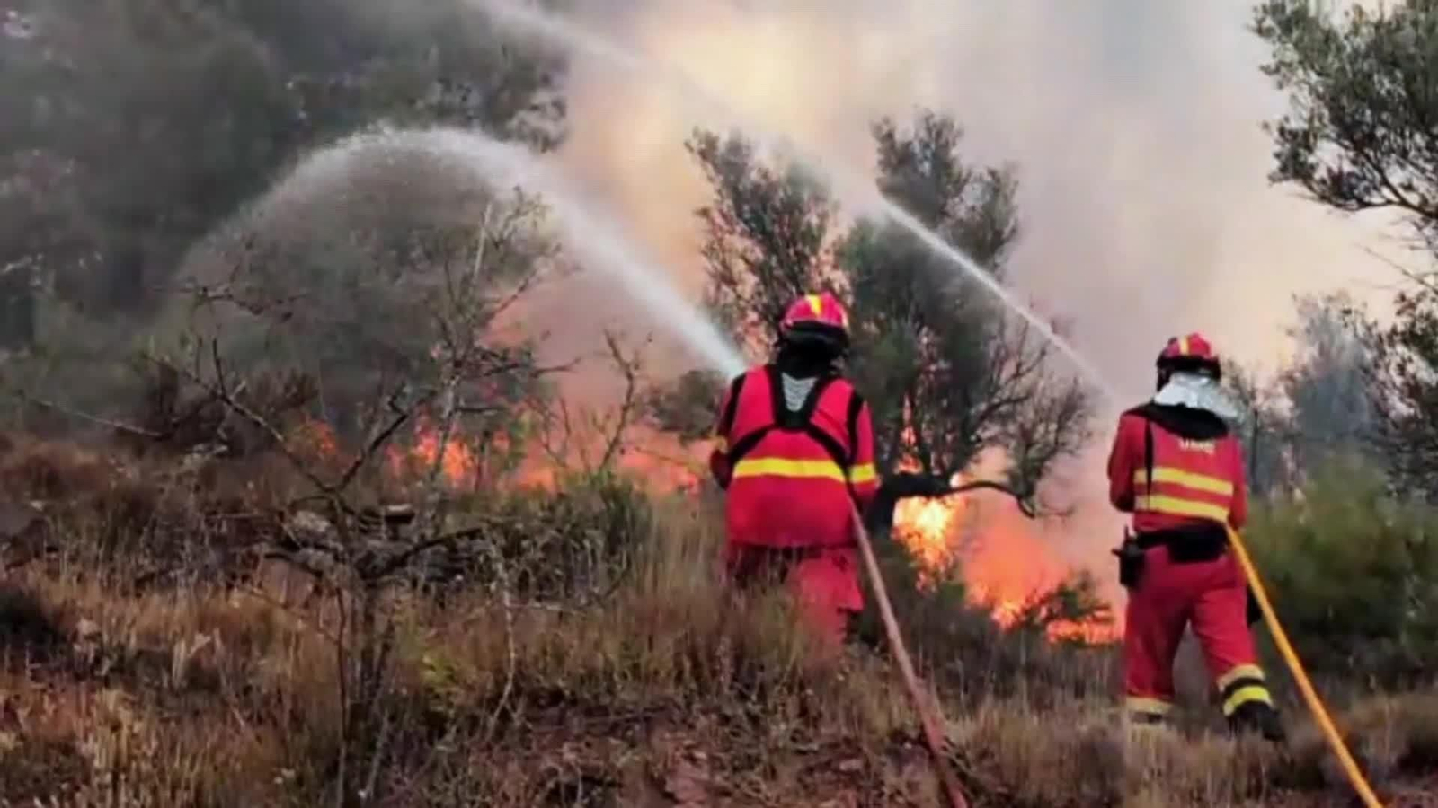 El incendio de Segorbe evoluciona favorablemente