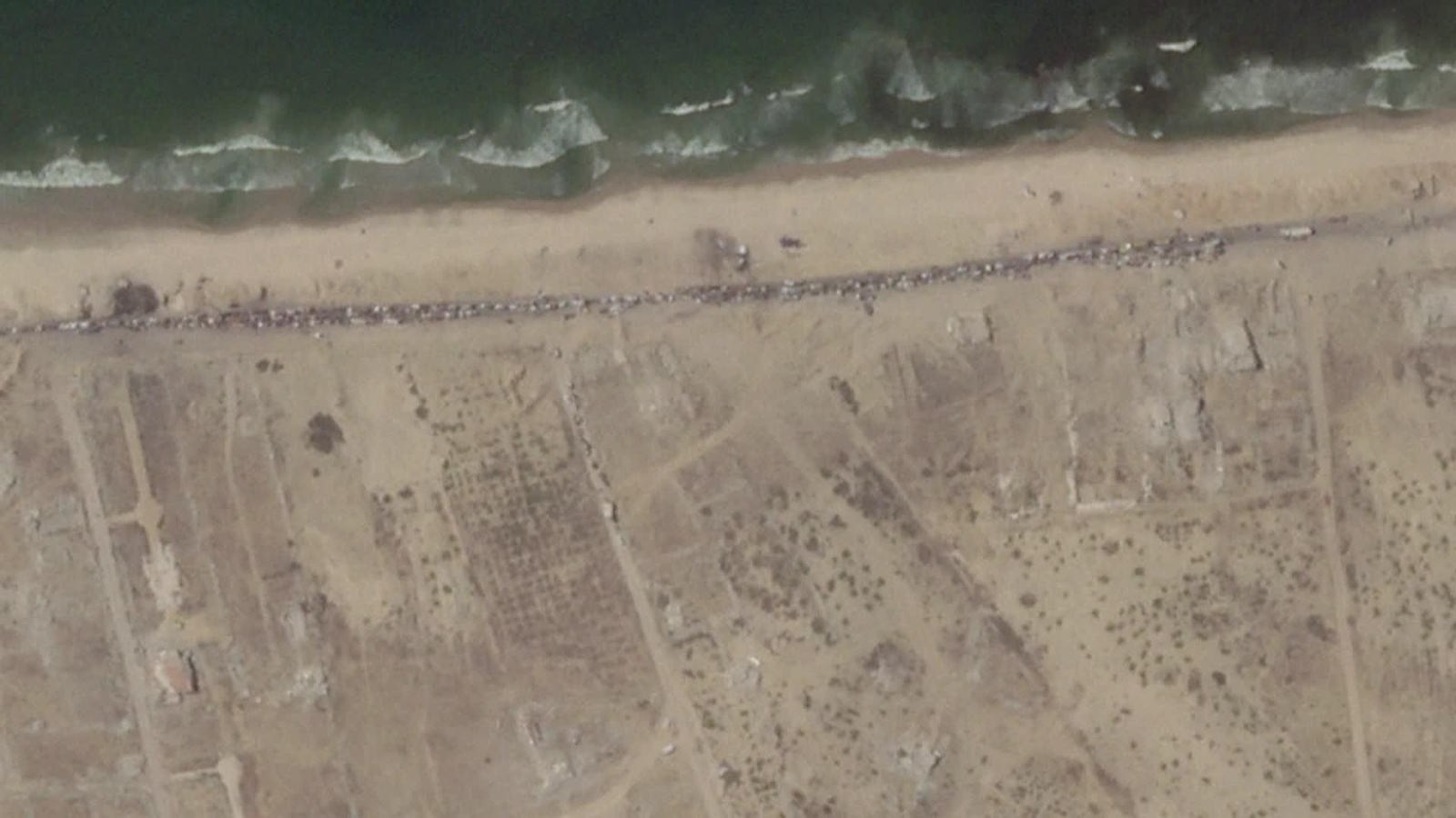 V058-GAZA IMAGENES SATELITE DESPLAZADOS
