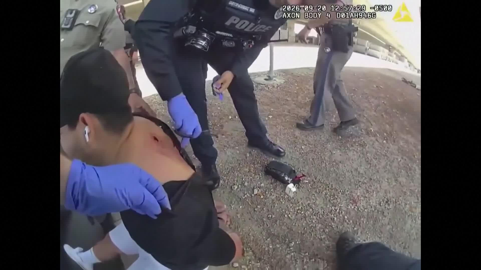 va bodycam detenido austin