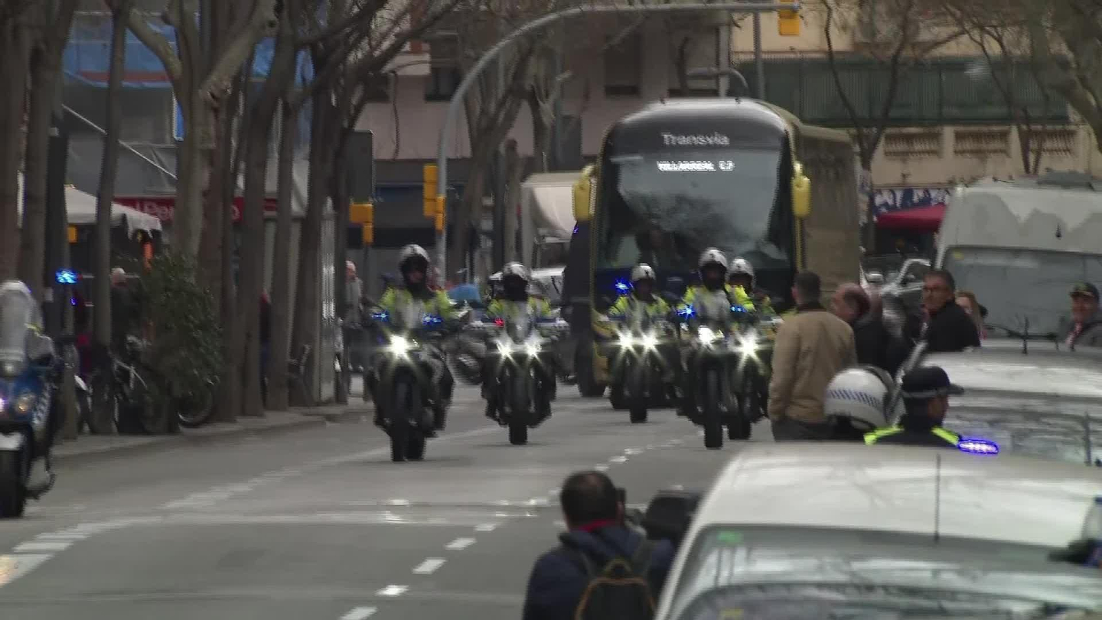 S029-BARCELONA LLEGADAS ESTADIO BARÇA VS VILLARREAL