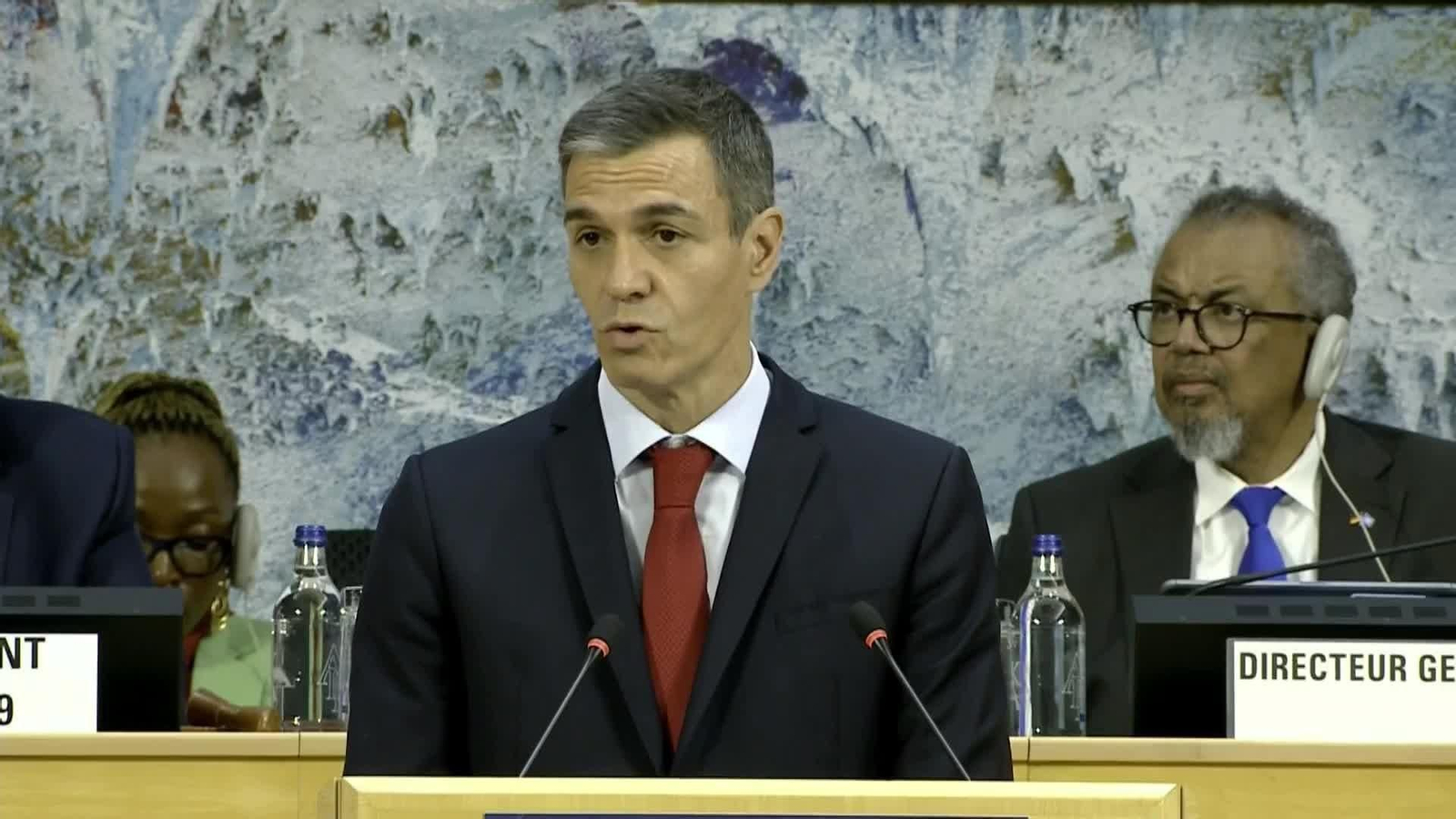 va pedro sanchez asamblea oms