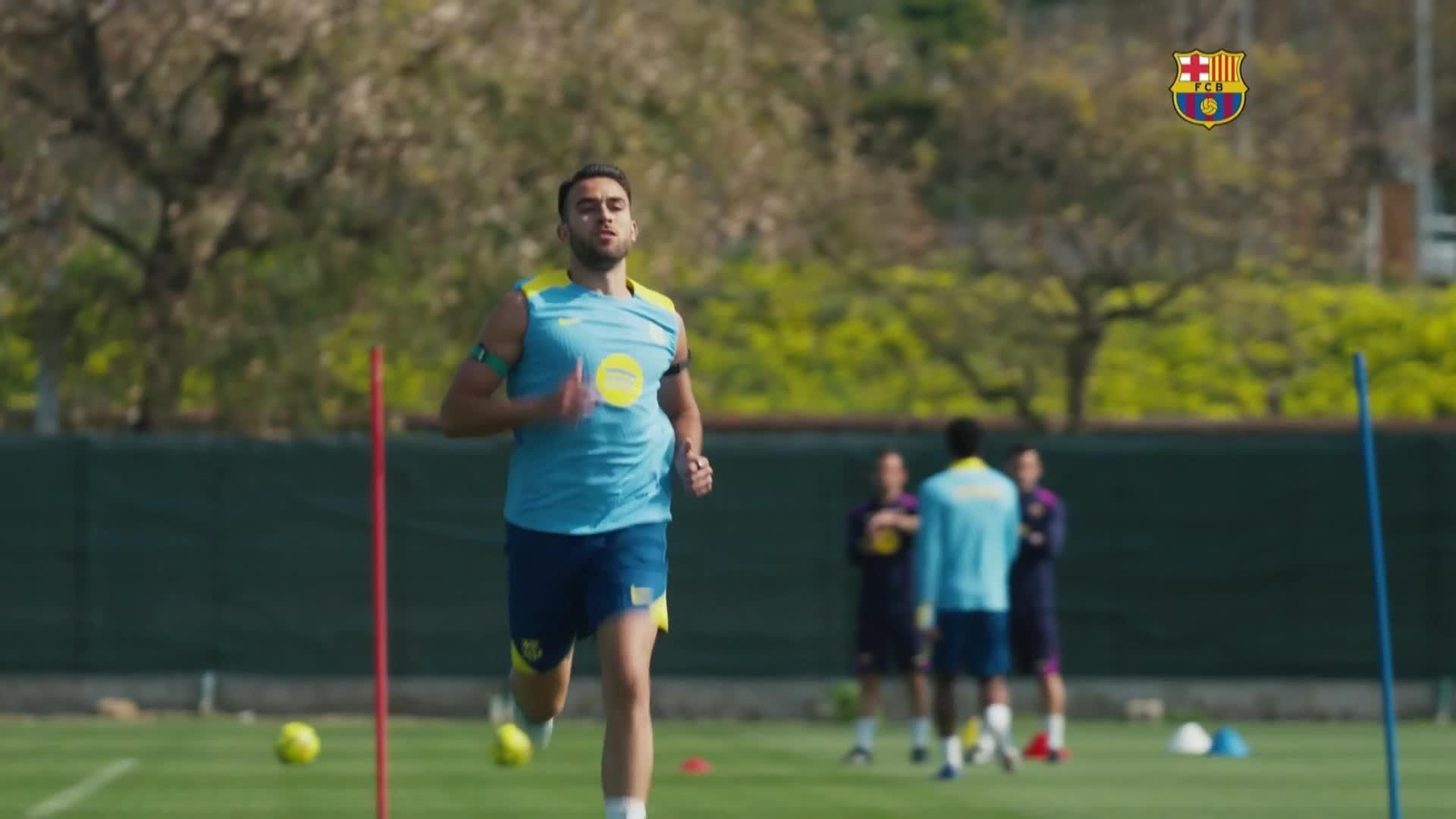 va entrenamiento del barcelona