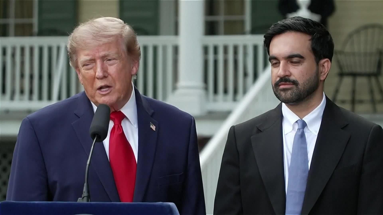 va trump con mamdani