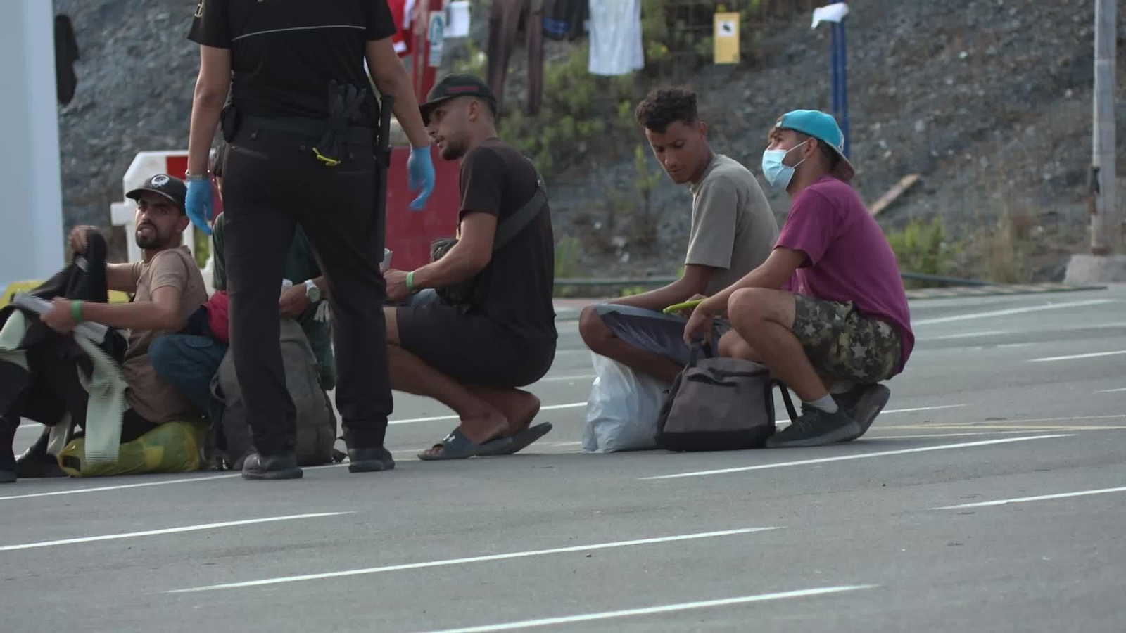 D039-CEUTA MIGRANTES LOMA  COLMENAR