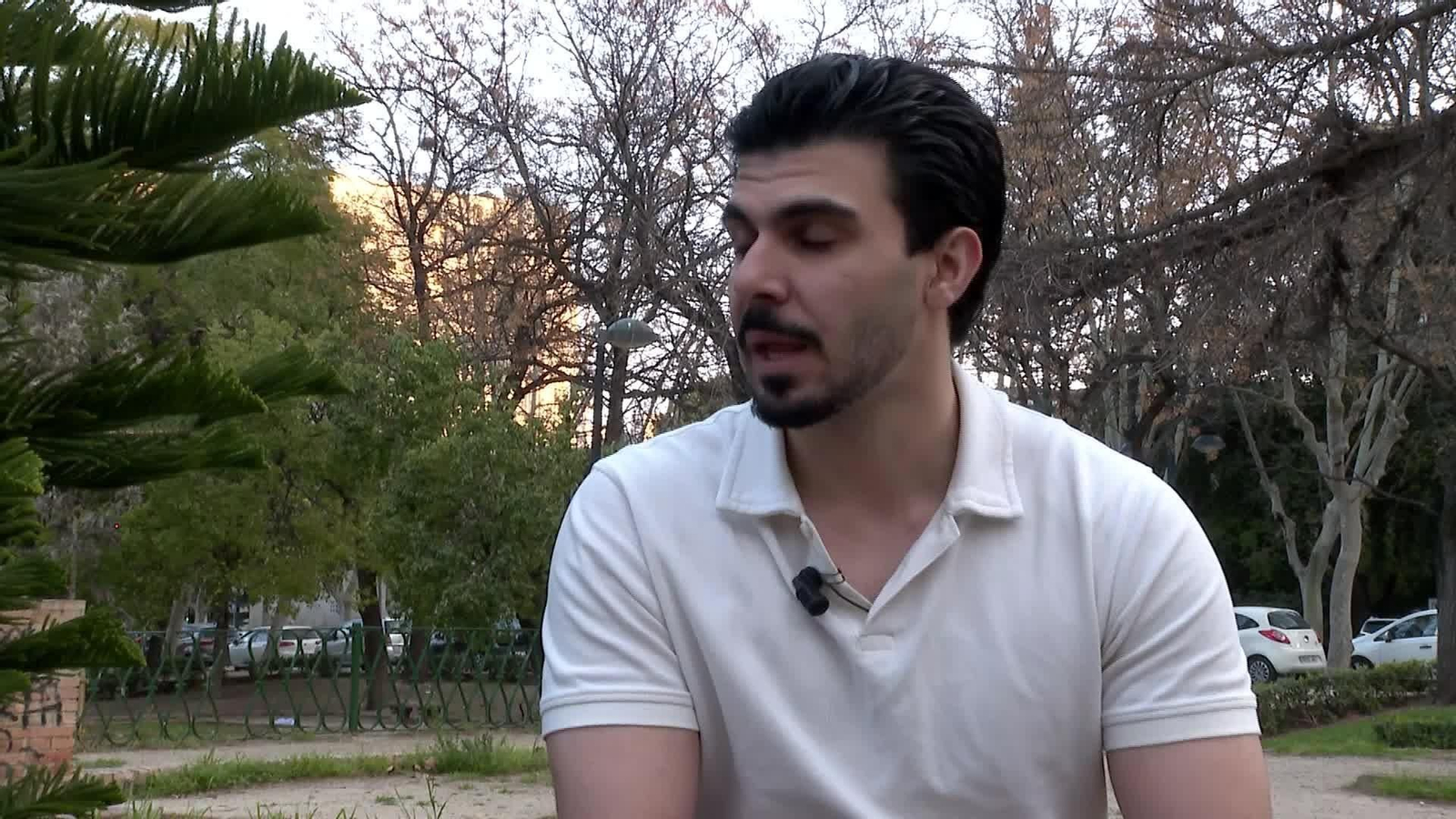 D034-VALENCIA ENTREVISTA ESTUDIANTE IRANI