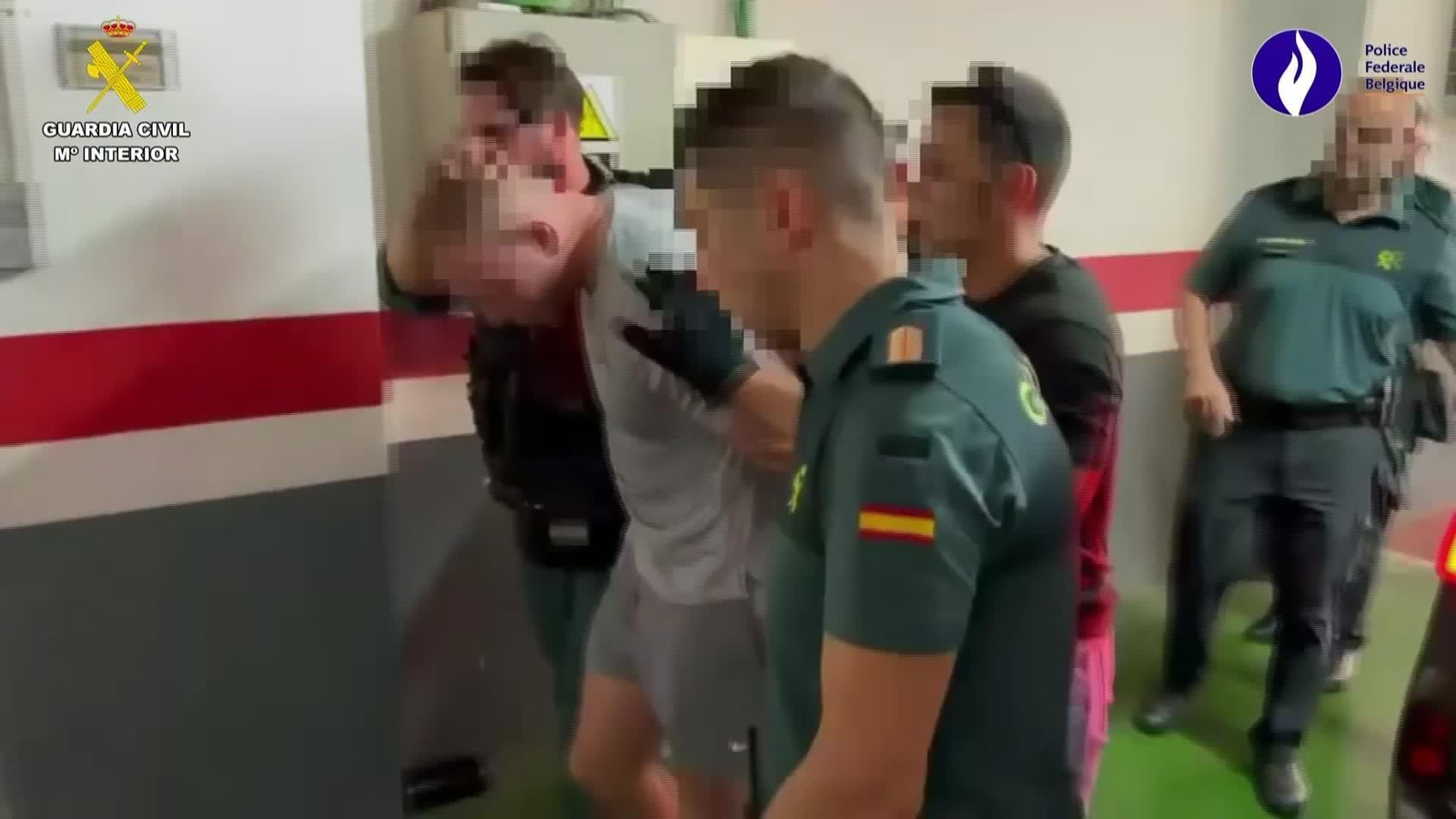J015-IMAGENES GC DETENIDO NARCO BADALONA