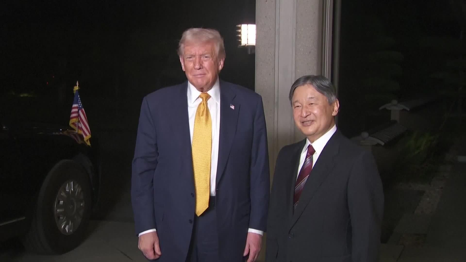 va trump con emperador japon va trump con emperador japon