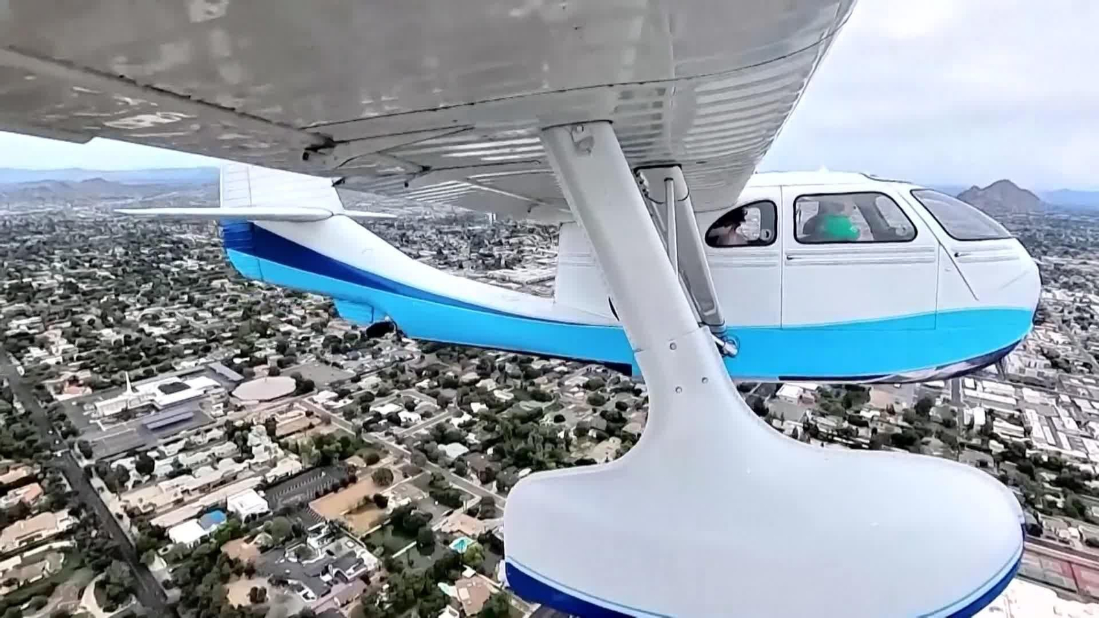 va aterrizaje emergencia hidroavion