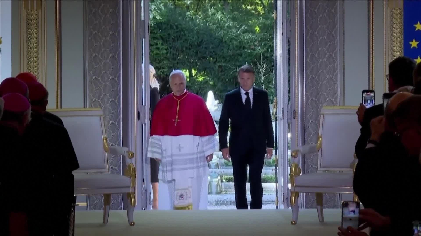 V054-FRANCIA EL PAPA EN LA UNESCO