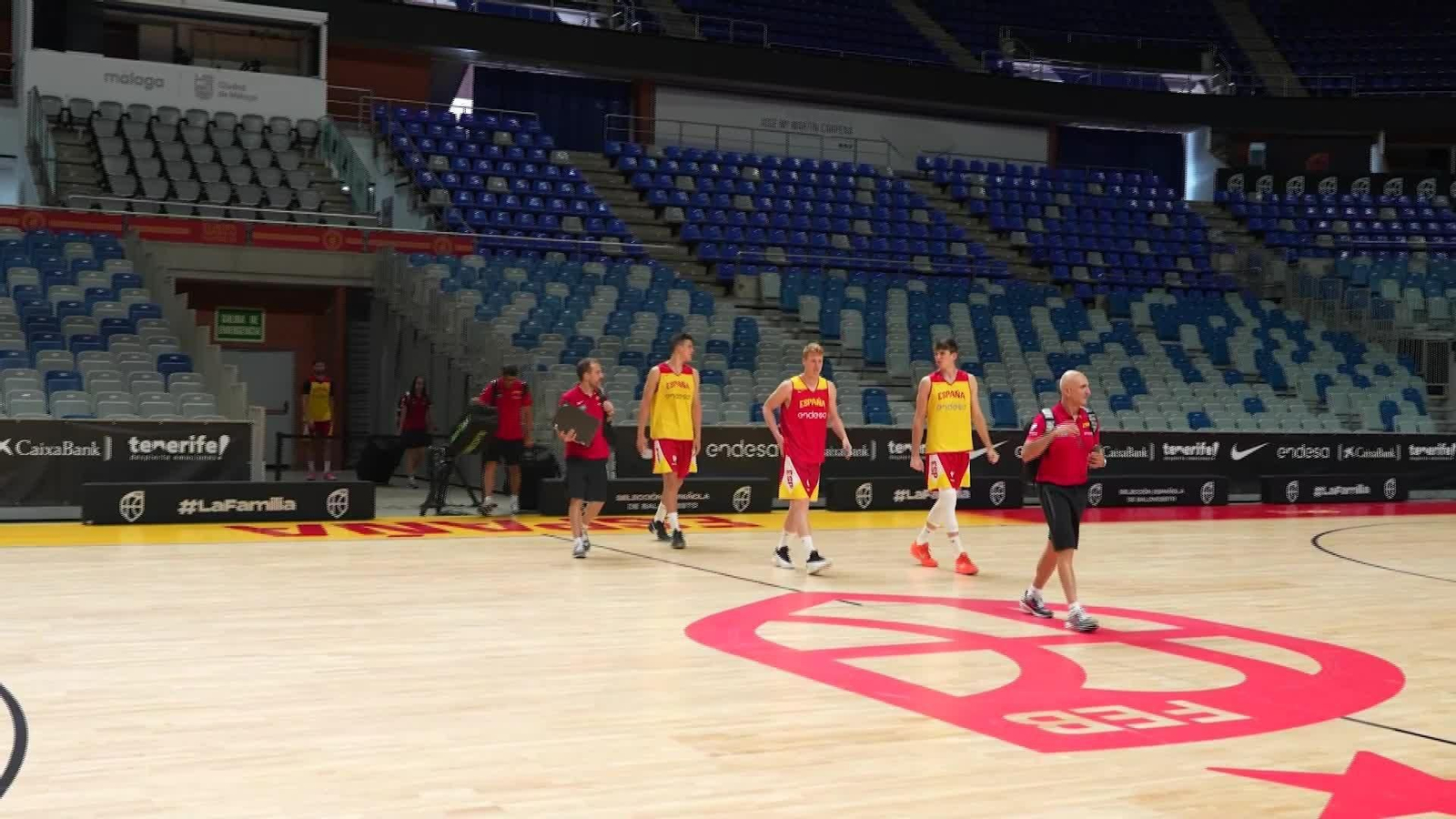 M057-MALAGA ENTRANAMIENTO SELECCION BALONCESTO