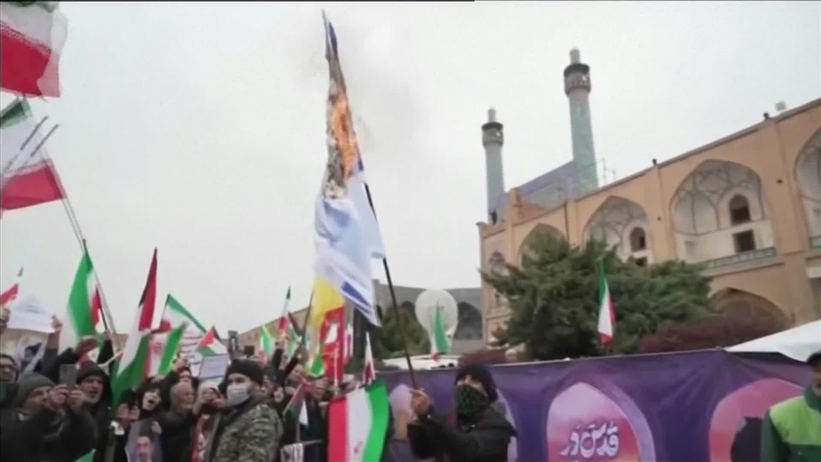 V005-IRAN MANIFESTACION CONTRA EEUU E ISRAEL