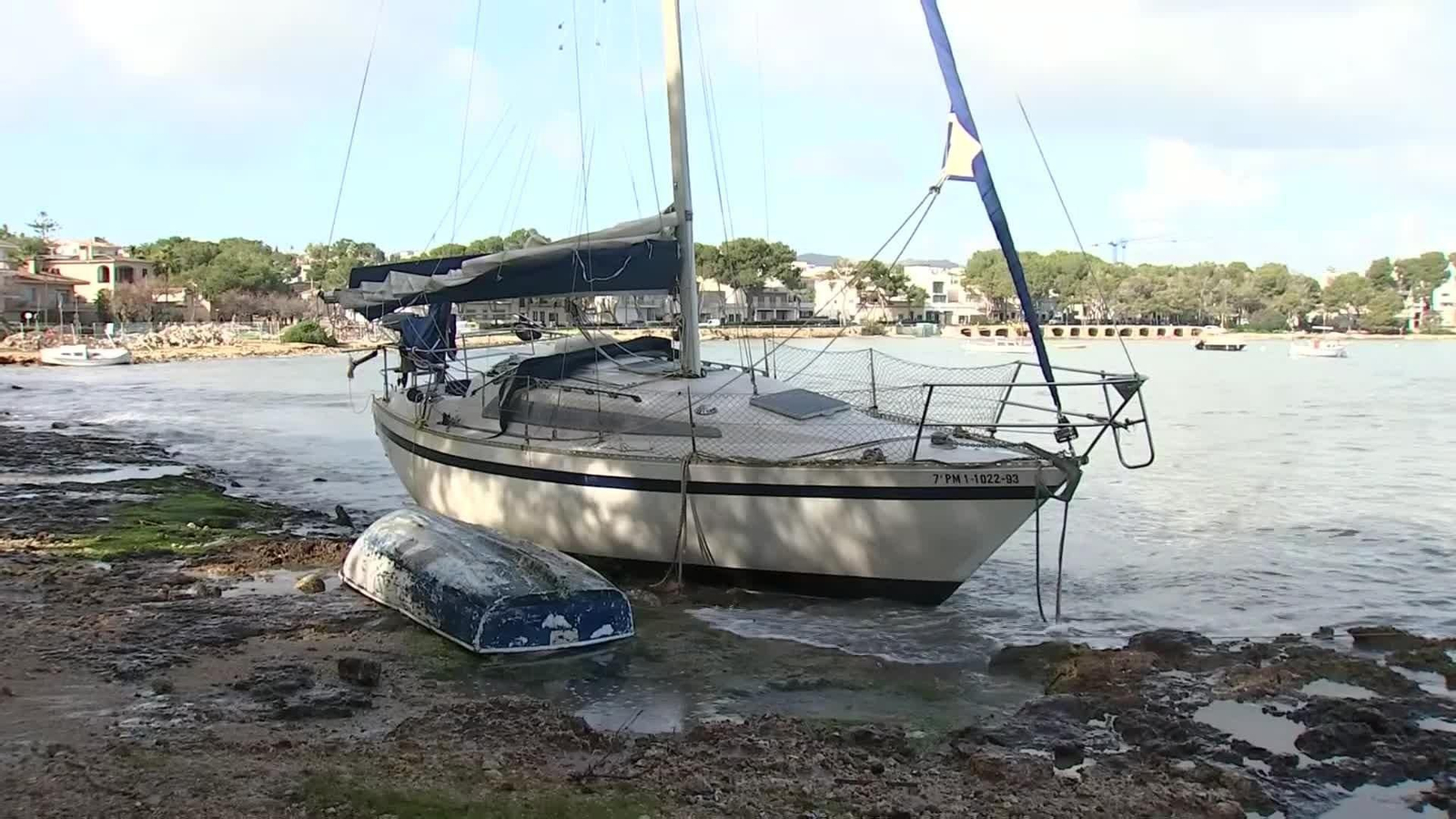 L002-EDI MALLORCA EMBARCACIONES VARADAS TRAS TEMPORAL